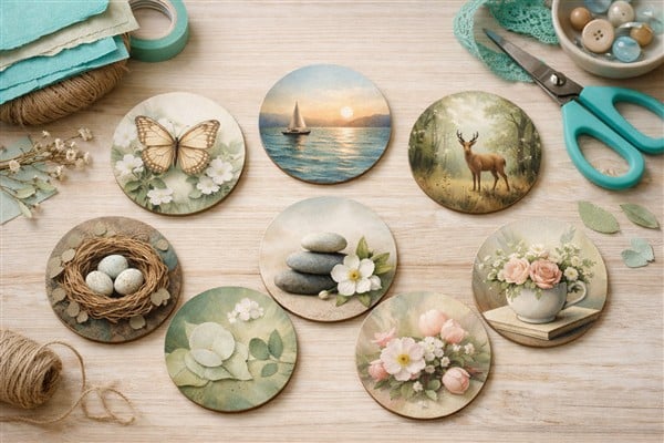 ATC Coins – runde Artist Trading Cards im Überblick