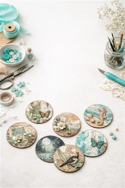 ATC Coins – runde Artist Trading Cards im Überblick