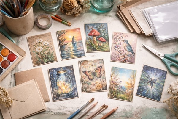 ATC Tausch – wie Artist Trading Cards getauscht werden