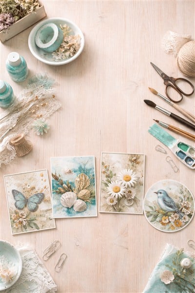 Techniken für Artist Trading Cards